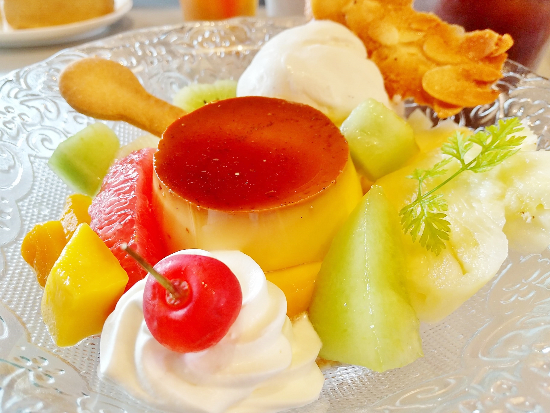 プリンアラモード